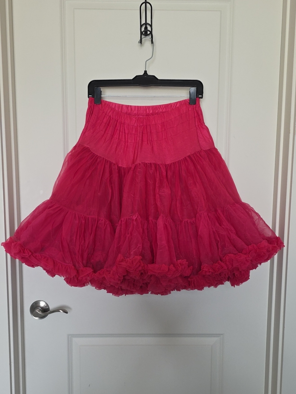 Sam's Tiered Ruffle Petticoat - Hot Pink